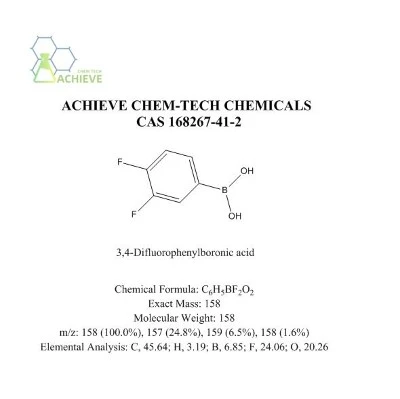 3,4-Difluorophenylboronic Acid CAS 168267-41-2 | Shaanxi BLOOM Tech Co., Ltd 3,4-Difluorophenylboronic Acid CAS 168267-41-2 | Shaanxi BLOOM Tech Co., Ltd